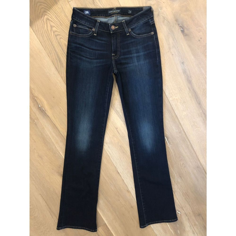 Lucky Brand Dark Wash Bootcut Jeans, Women’s 2/26 NWT